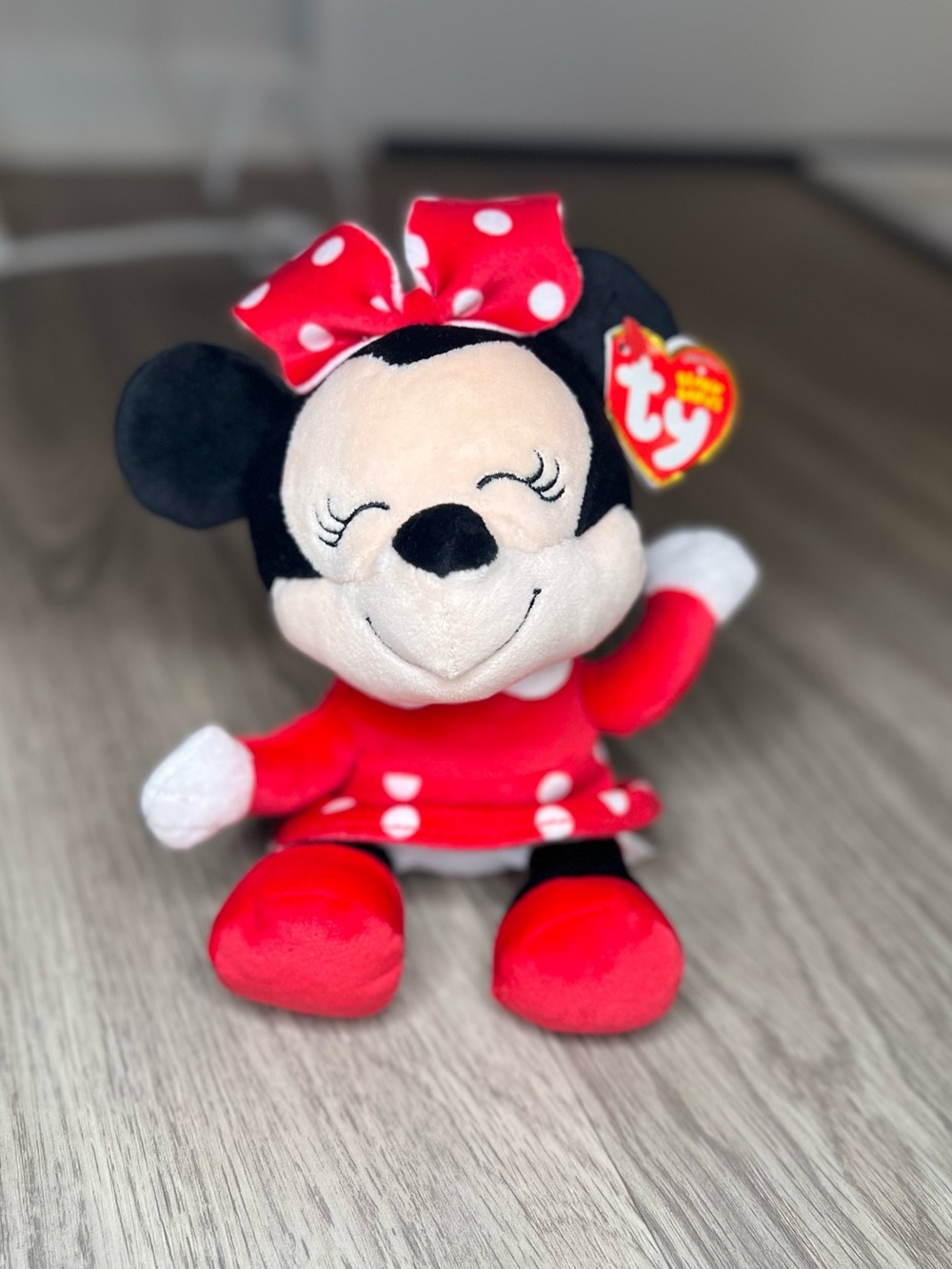 TY BEANIE BABIES Mini Minnie Mouse Disney *NWT